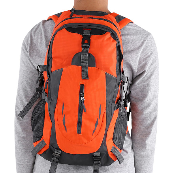 Free Knight 40L Vattentät Väska Camping Klättring Utomhus Resor Vandring Ryggsäck Orange