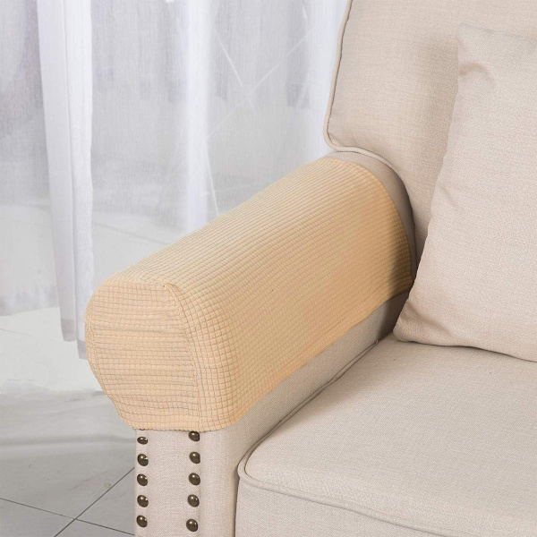 Armstödsskydd Stretchig Delad Set Stol eller Soffa Armstödsskydd Stretch to Fit