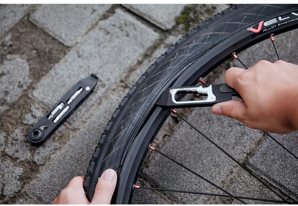 Cykel Däckbyte Verktyg Bänd Cykeldäck Spak Cykeldäck C