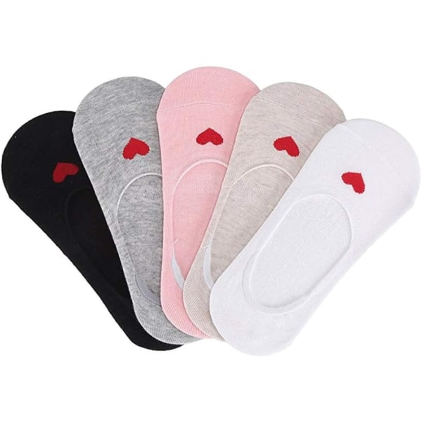 No Show Kids Socks Low Cut Ultra Soft Cotton Anti Slip för Flickor