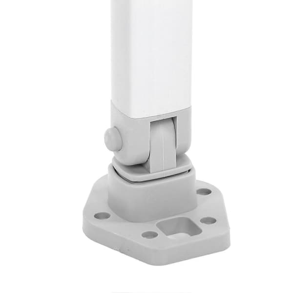 Teleskopisk, foldbart og højdejusterbart bordben (510-760 mm) til autocamper, campingvogn, båd, yacht