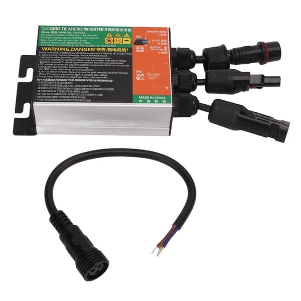 Solar Grid Tie Inverter 150W 230V 10.8V til 30V DC Input til AC 180V til 280V Output Grid Tie Micro Inverter til Udendørs