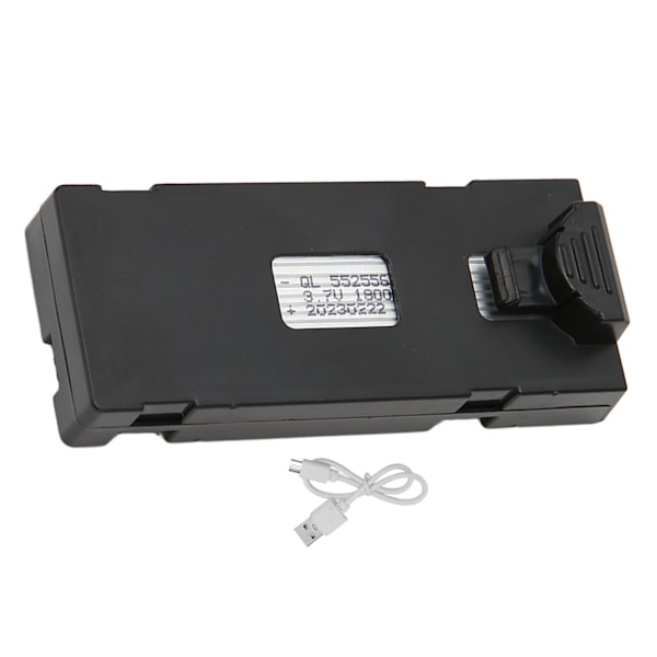 Drönare litiumbatteri 3,7V 1800mAh laddningsbar ersättningsbatteri för E88 E88Pro E99 P1 P5 E525 RC Quadcopter Drone