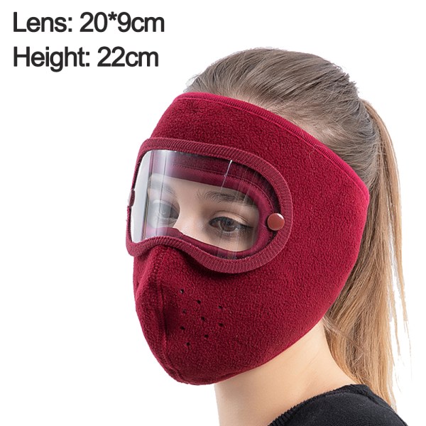 Vintervarm, helmask utomhus vindskydd, andningsbar