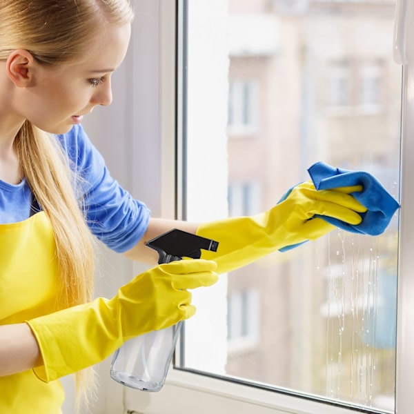 Klart Glassprayflaskor, Påfyllningsbara Återanvändbara För Förvaring Och Rengöring Av Eteriska Oljor, Med Justerbart Spraymunstycke, Livsmedelssäkra Och BPA-Fria, För