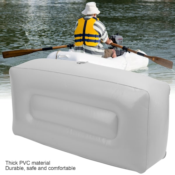Kajak uppblåsbar sittdyna mjuk PVC fuktbeständig fiskebåt tillbehör utomhusartiklar