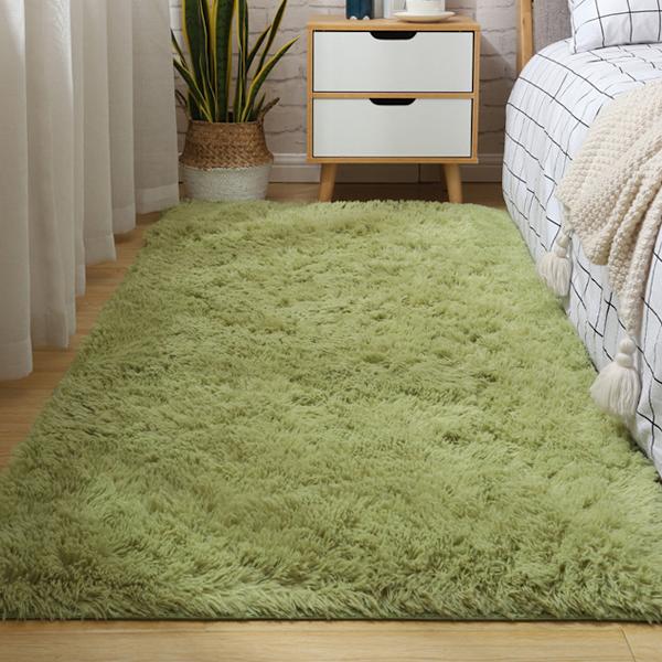 Mjuk matta, sovrum vardagsrum plyschmatta, lurvig matta,