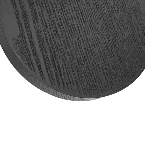 Rund Serveringsbrett i Massivt Tre for Te, Kaffe, Snacks, Mat, Restaurant, 27cm