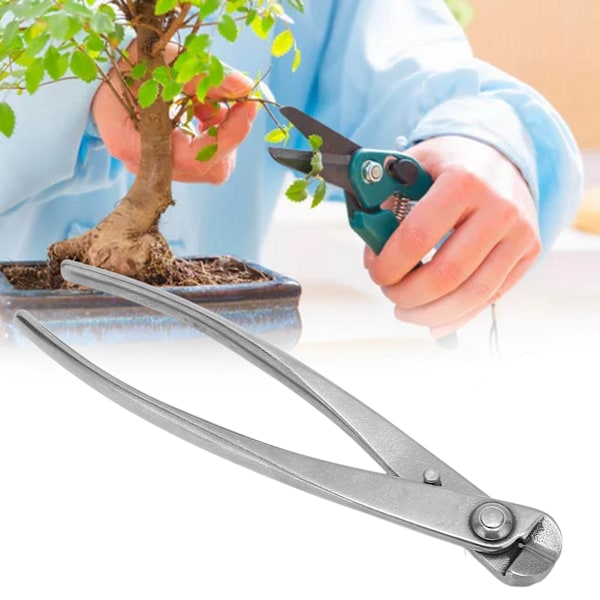 Bonsai-leikkuri 190 mm / 7,5 tuumaa, ruostumaton teräs, kevyt ergonominen kahva, ammattitason bonsai-leikkaustyökalu mallinnukseen