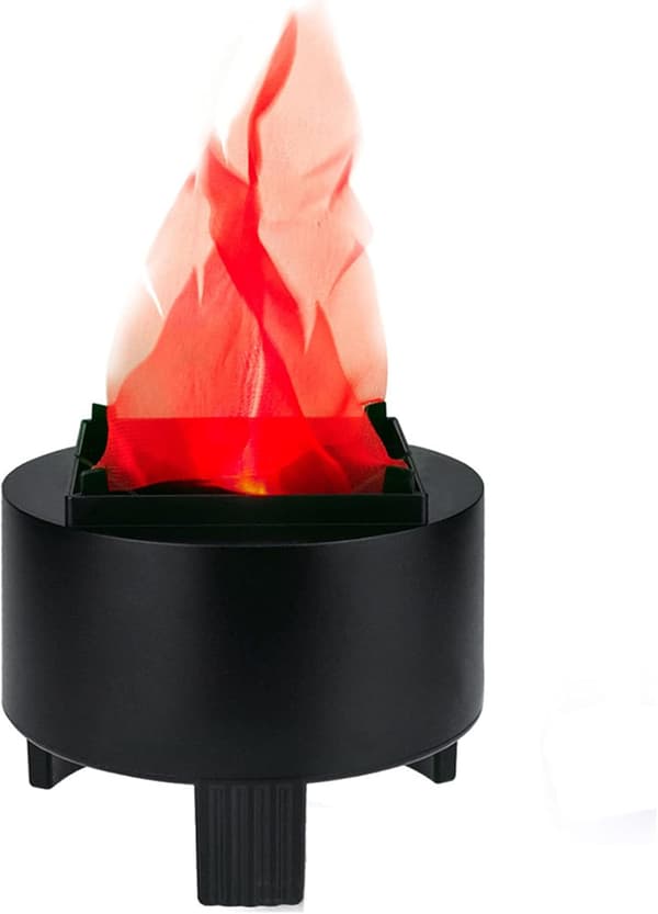 LED-lys med dynamisk flammeeffekt, lampe-simulering