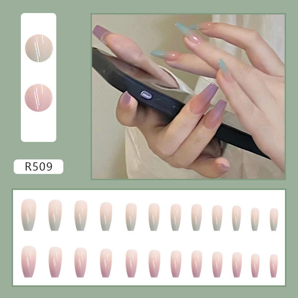 Joefnel Press on Nails  Europeiska falska naglar Press on Nails UV