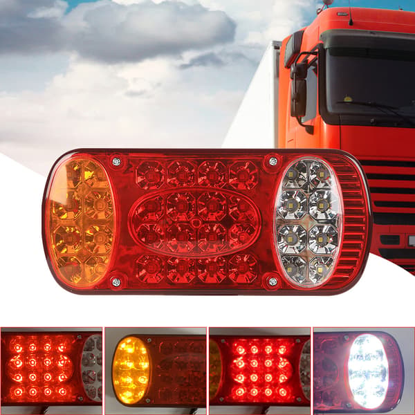 12-24V 32LED IP65 Bremselys Bakre Bremselys Indikatorlampe Lastebil Tra