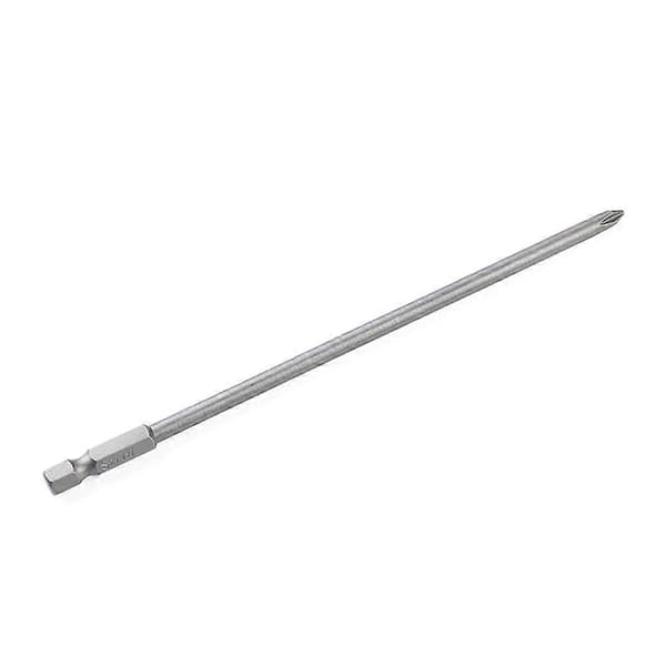 6 stk. S2 stål 150 mm 1/4 tomme PH1 PH2 magnetisk hoved krydsskruetrækkerbitsæt