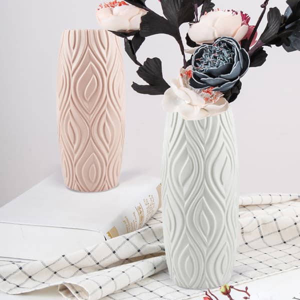 Nordisk Vas Våt Blommig Blomkruka Modern Vas Robust, rosa