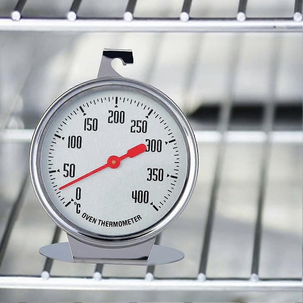 Ovntermometer i rustfrit stål Temperaturmåler Madlavningsgrillværktøj