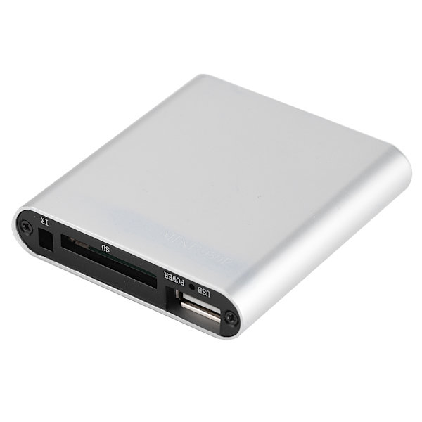 Mini HD-mediaspelare Stereo Ljud & 1080P Video HDMI/AV Utmatning Media Player Center - EU-kontakt