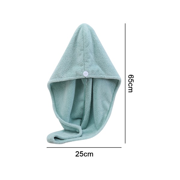 2-pack handduk för hårturban - Ultraabsorberande, snab torkande hårturban