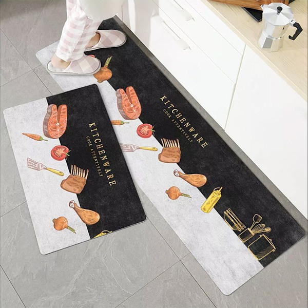 Keittiön matto lattialle, liukastumaton keittiön matto ja alusta