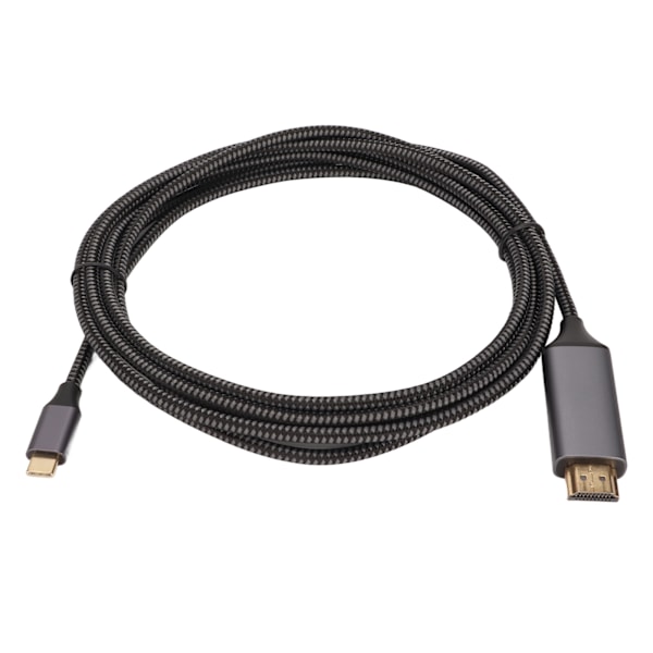 USB C till HD Multimedia Interface-kabel 4K vid 60Hz Typ C till HD Multimedia Interface-adapter för Galaxy S22 för XPS 2m/6.6ft