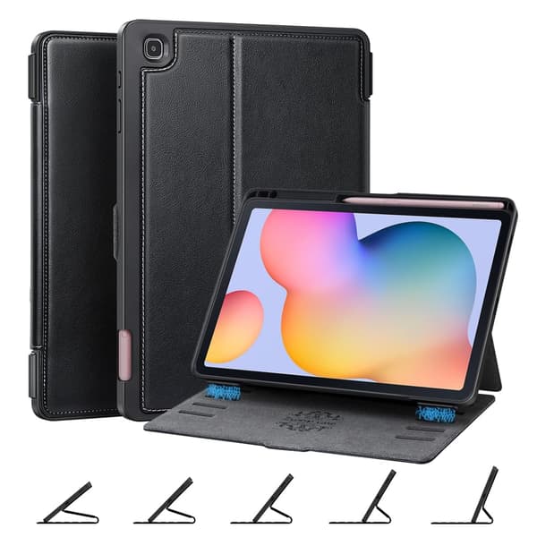 Kotelot Samsung Galaxy Tab S6 Lite 10.4 tuuman tabletille, musta