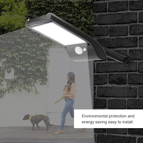 36 LED Vandtæt Havegård Solcelledrevet Udendørs Lys Sensor Vægslampe