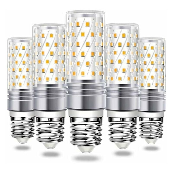 Miljövänliga 16W LED majslampor, Standard E26-sockel, Starkt ljusflöde 1600Lm, Ej dimbar energibesparande lampa, Värmeavledning för inomhus och utomhusbruk