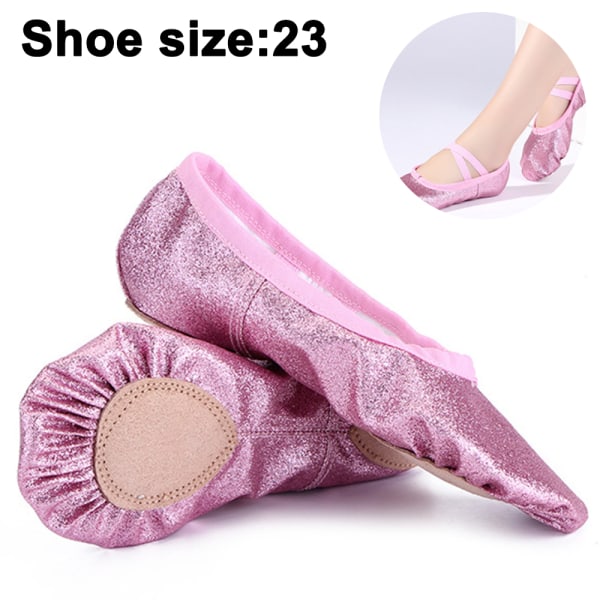 Ballet Pointe Shoes Girls Women Ribbon Ballerina Shoes with Toe