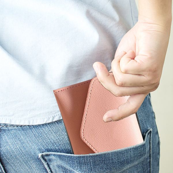 Konvolut visitkort etui, mini og kompakt, opbevaringspose, møntpose, kortpose