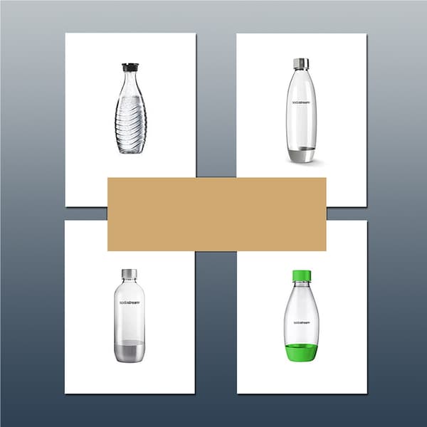 Soda glassflaskebørste