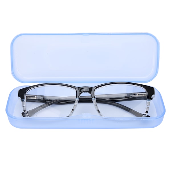 Antislip läsglasögon PC-objektiv High Definition glasögon glasögon för kvinnor Man äldre (+225 )