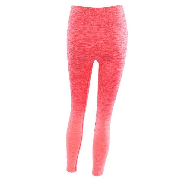 Andningsbara Sportbyxor Stretchiga Tights Leggings för Yoga Gym Fitness Träning (X/XL Röd)