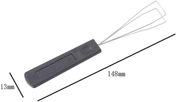 2 Stykker Keycap Remover Keycap Puller Remover Multifunktionel Nøgle