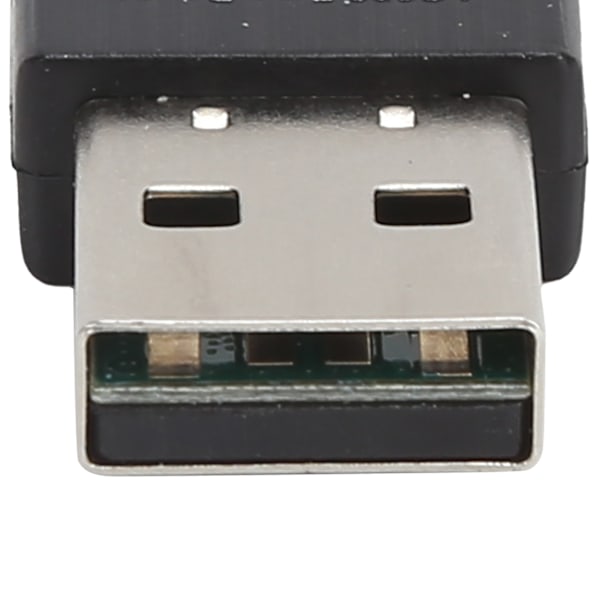 Wifi-adapter USB-mottaker Ethernet 600 Mbps 2,4 GHz 5 GHz Dobbelt bånd Trådløst nettverkskort Svart