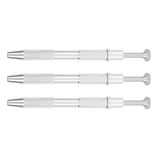 3 st Piercing Ball Grabber Professionell legering 4-klo pincett för strass och pärlor
