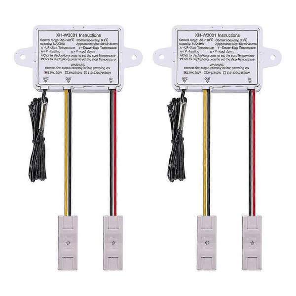 12v 120w Xh-w3001 Digital LED Temperatur Med Probe Og Kobling (2