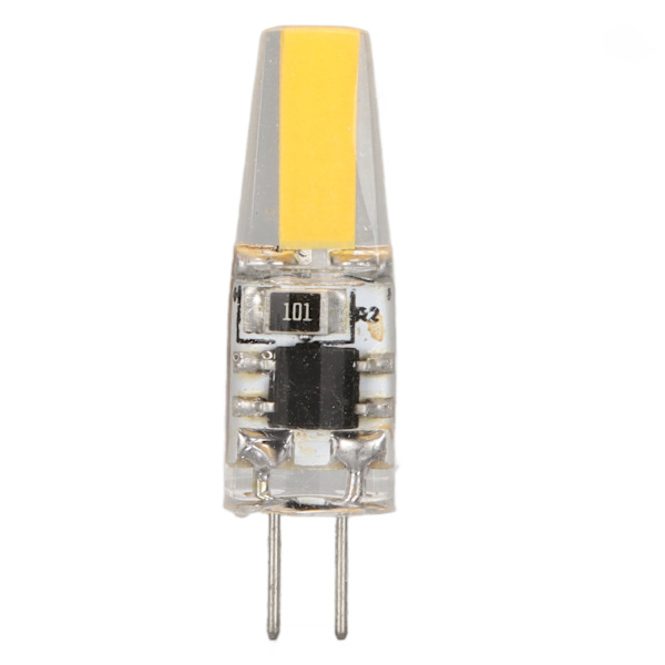 6 stk 6W 500LM G4 Pære LED COB Silikon Gel Energisparende Lampe Pære for Taklampe Vegglampe Bordlampe 220V Varmt Hvit