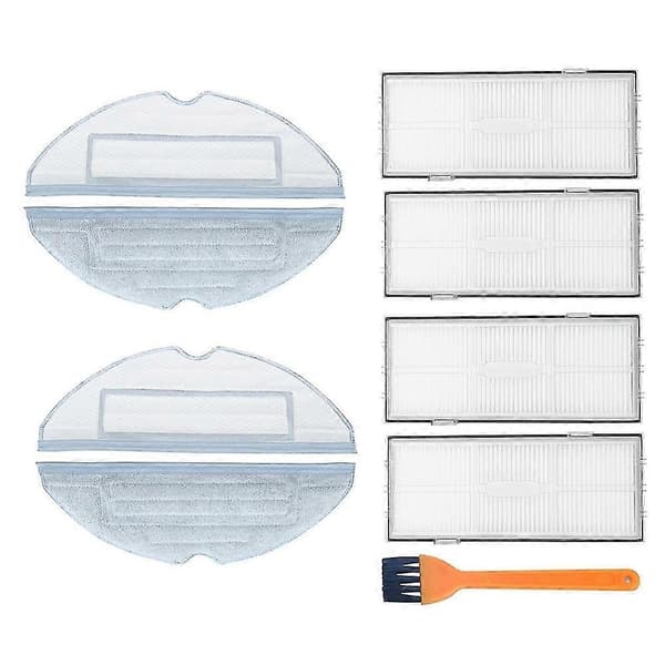 Filterkit til støvsugertilbehør til S7 T7s T7plus G10 robotstøvsuger, reservedele