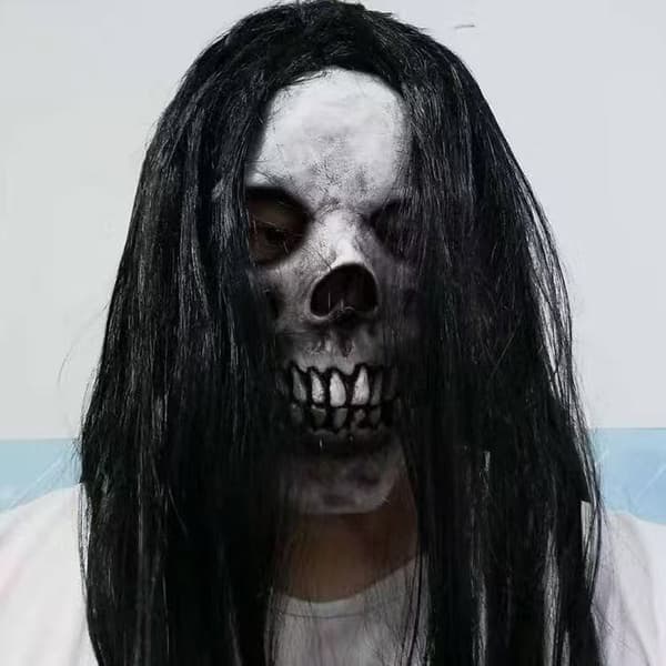 Pelottava Halloween-aavemaski, Halloween-juhlapukunaamio - 221