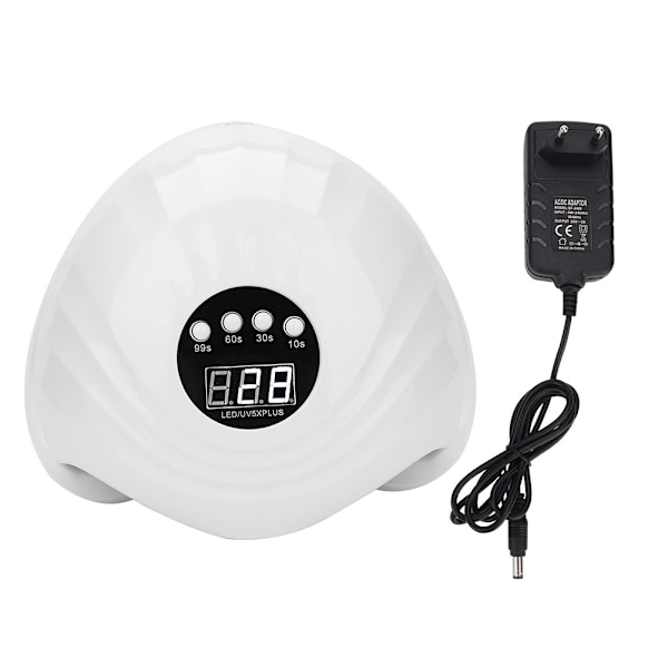 108W Intelligent LED UV-gellampa för härdning av nagellackstorkare Manikyrverktyg (EU-kontakt)