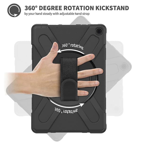 Til Fire Hd 10plus 11. generation (2021-version) håndrem silikone beskyttelsesetui, 261x17