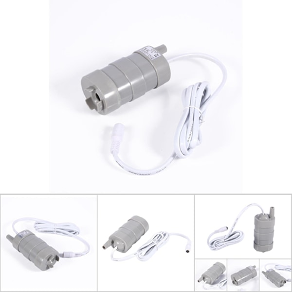 Dränkbar Vattenpump, Mikro Vattenpump Med Förstklassigt Material Och Stabil Effektiv Drift, Lämplig För Akvarium Fisk Tank Fontän, Kompakt Ultra
