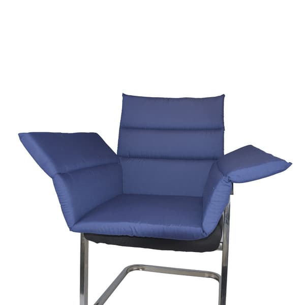 Blå 115 * 100cm special anti-sårkudde med bomulls klämma, tjock