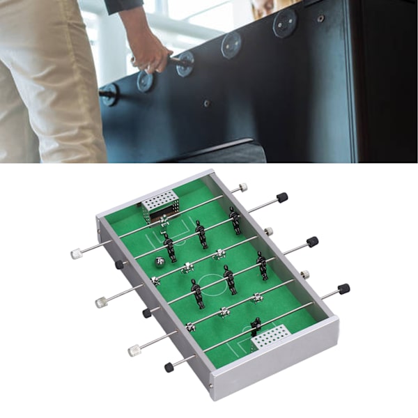 Bordfodboldbord med Fint Håndværk, Kompakt Størrelse, Aluminiumstang, Robust og Pålidelig