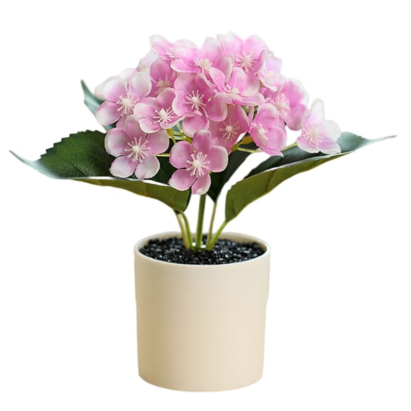 Simulation hydrangea bonsai silk flower simulation green plant