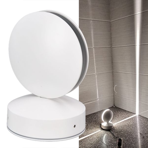 Væglampe LED 360 Grader 10W Blødt Hvidt Lys Aluminiumskal Varmebestandig Nem Installation LED Ganglys