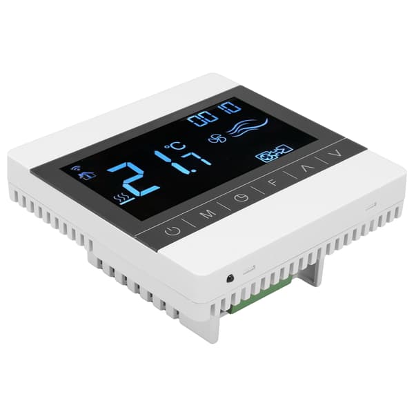 AC220V Touch Screen Termostat Vattenburen Golvvärme Temperaturkontrollpanel