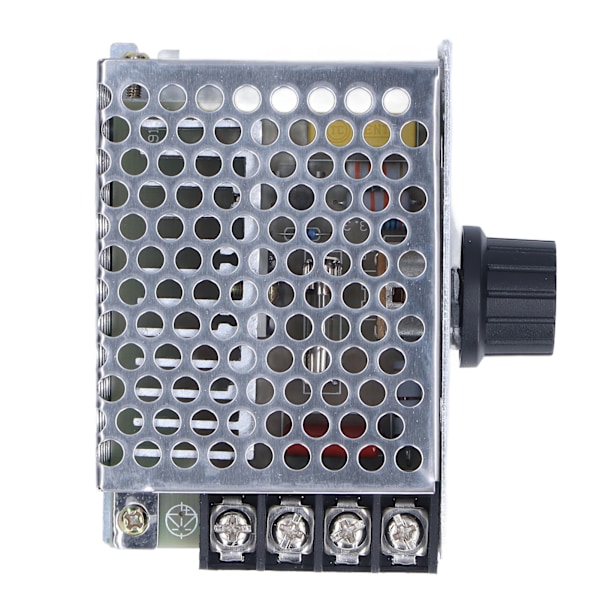 Elektronisk spänningsregulator med aluminiumhölje, högeffekts SCR-motorhastighetskontroll för långvarig drift med intelligent fläkt (kompakt design)
