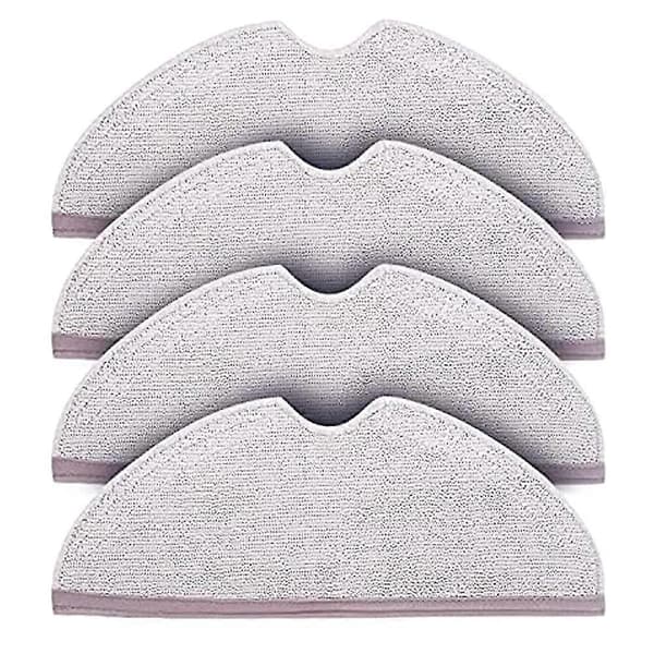 Mop Pad 4-pak Mikrofiber Moppklut for S6 S6 Pure S6 Maxv S5 Max S5 Robotstøvsuger Mopp Erstatning