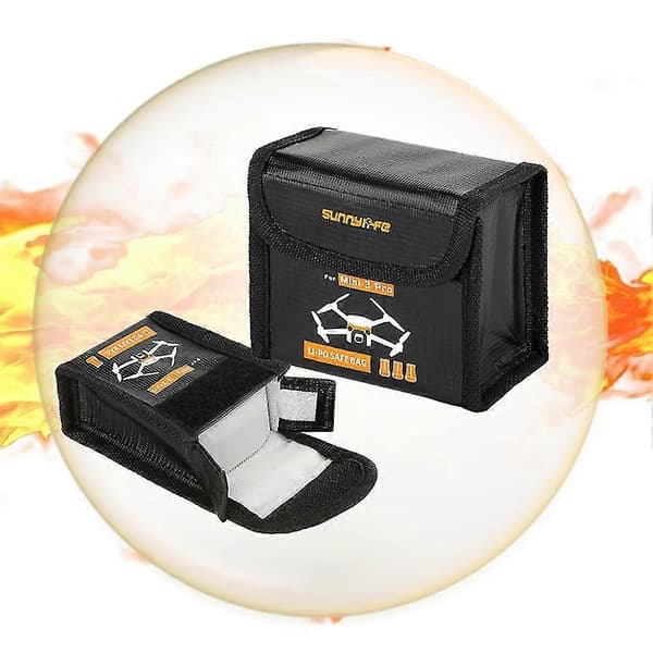 Lipo Batteri Sikker Eksplosjonssikker Beskyttende Oppbevaringspose For Mini 3 Pro Drone Tilbehør (s, for 1