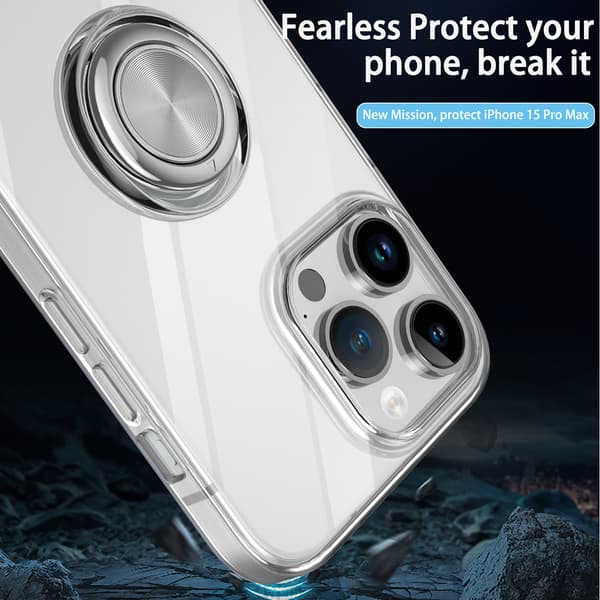 Klar Ringholder Case til Samsung Galaxy S24 Plus